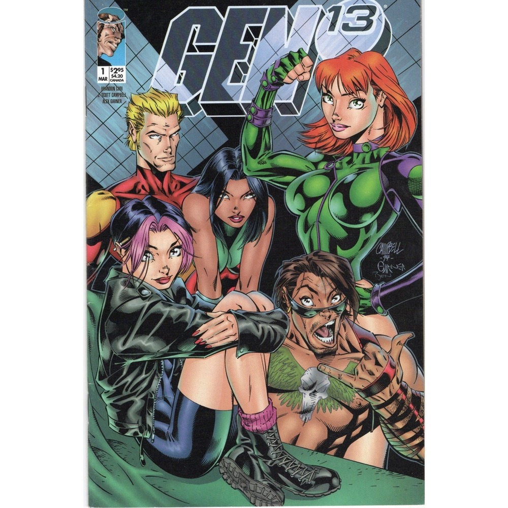 Gen13 #1 Comic Book Image Comics Comic Book